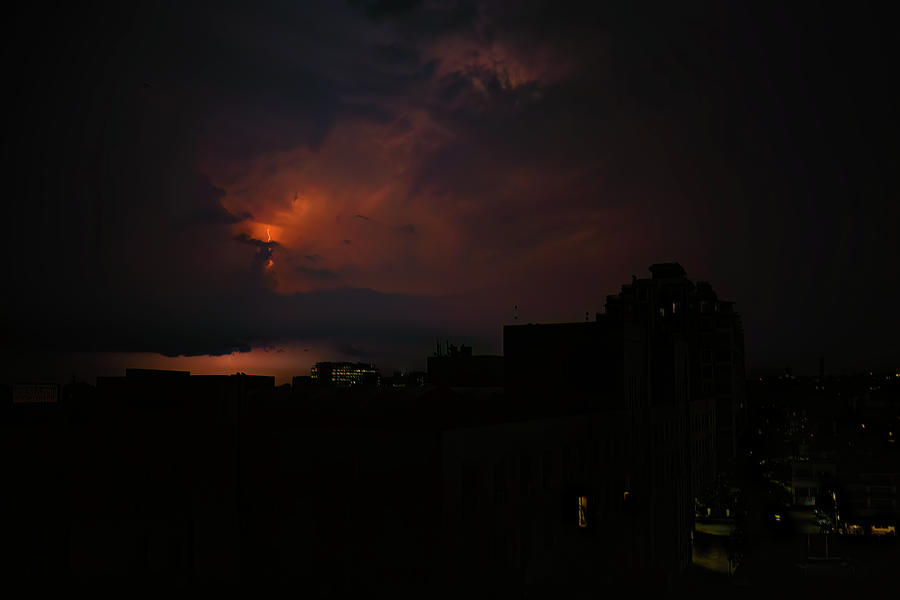 Thunderstorm Photograph by Kiran Joshi