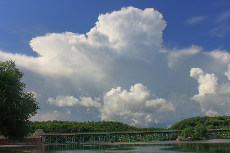 Thunderstorm Over Connecticut River Photograph