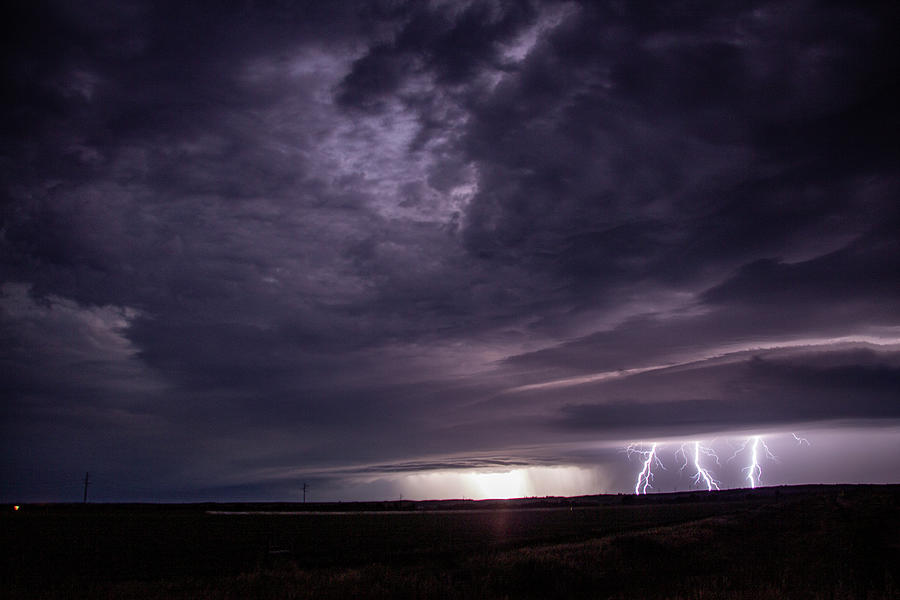 Thunderstorms on the Nebraska Kansas Border 001 Photograph by NebraskaSC