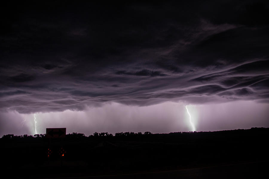 Thunderstorms on the Nebraska Kansas Border 007 Photograph by NebraskaSC