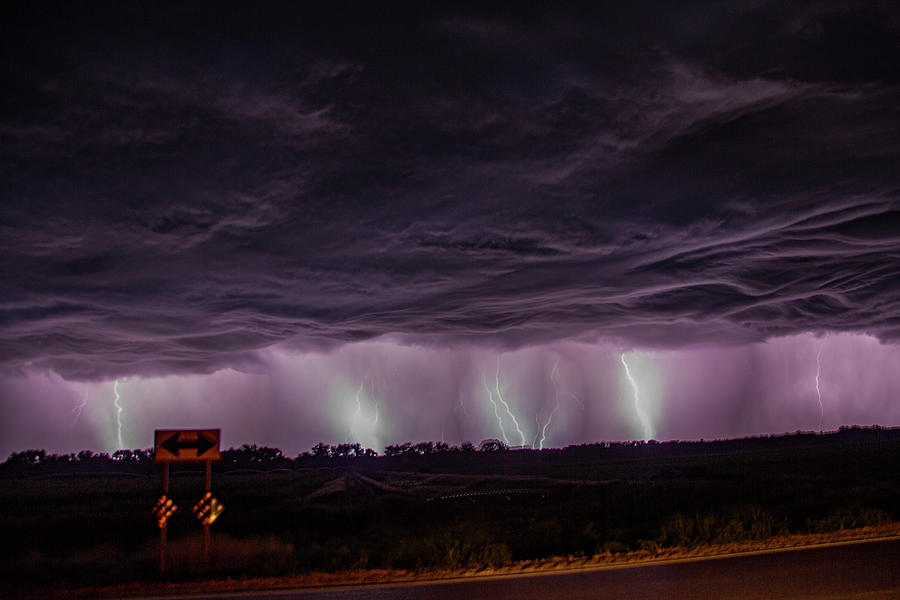 Thunderstorms on the Nebraska Kansas Border 014 Photograph by NebraskaSC