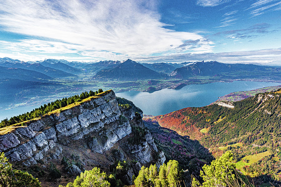 Thunersee, Switzerland Photograph by Stewie Strout - Fine Art America