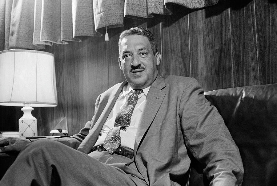 Thurgood Marshall - 1957 Photograph by War Is Hell Store