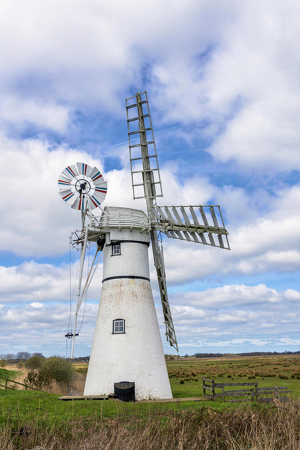 Thurne wind pump 2 Photograph by Steev Stamford