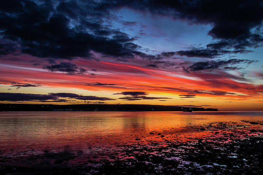 Thurso Bay Sunset Photograph by Colin Campbell | Fine Art America