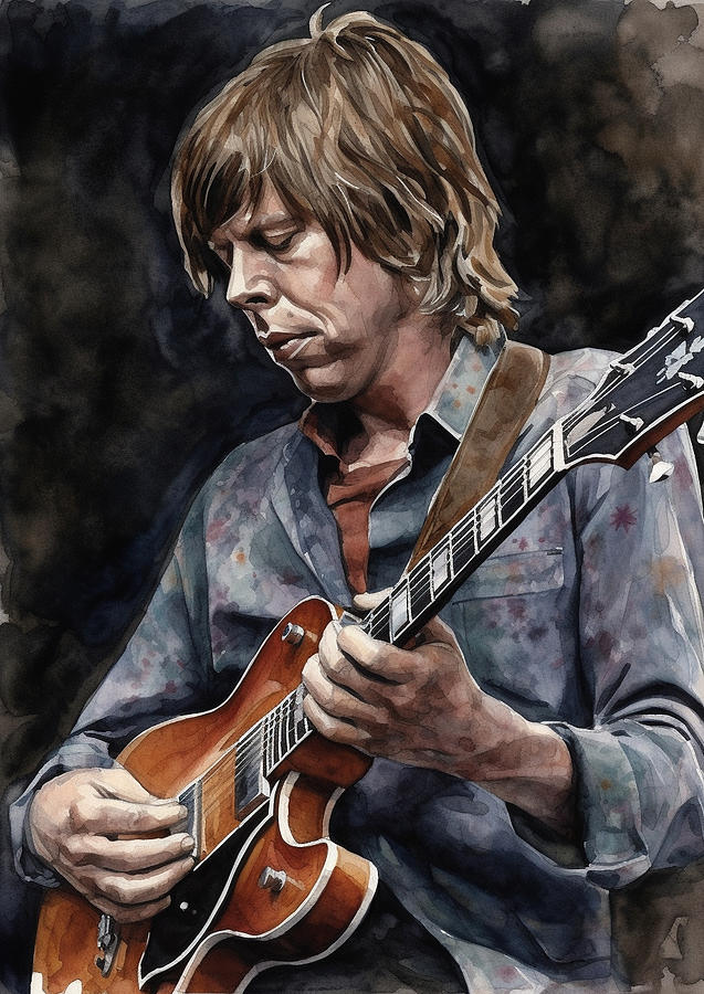 Thurston Moore Digital Art by Dieu Vuong Kha - Fine Art America