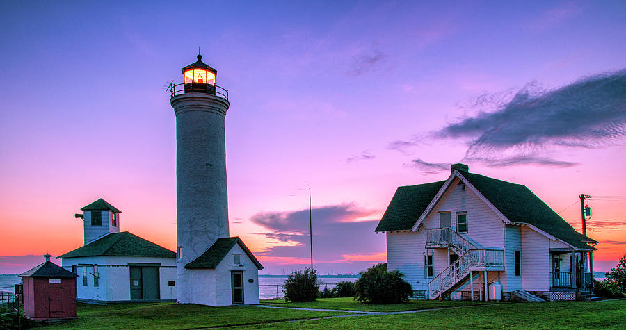Tibbets Point Lighthouse Sunset Photograph by Andy Crawford