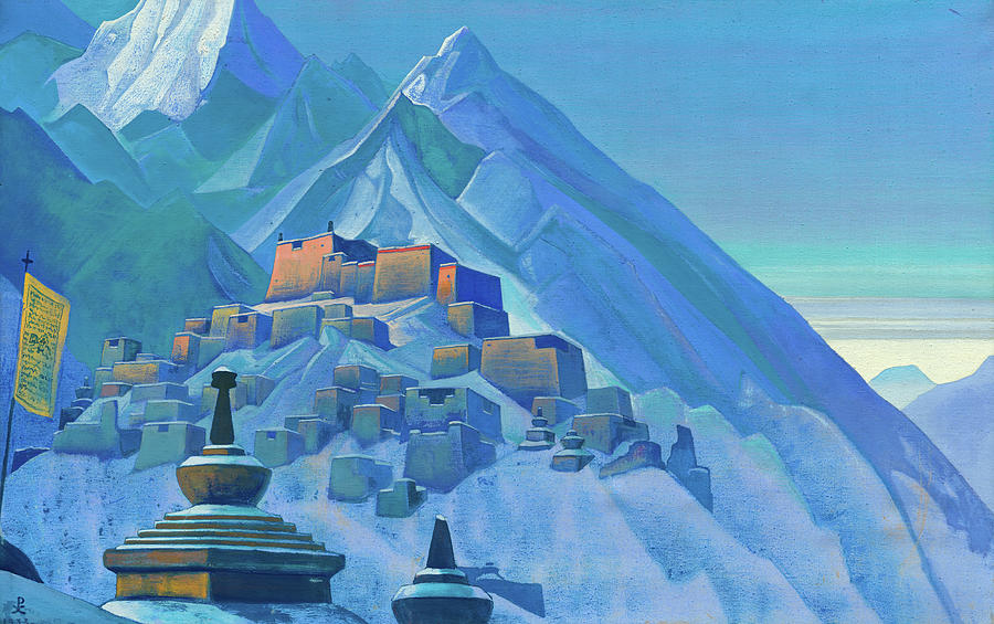 Nicholas Roerich Painting - Tibet, Himalayas, 1933 by Nicholas Roerich
