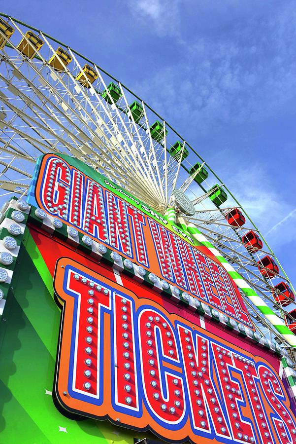 Tickets for the Giant Wheel Photograph by David Lee Thompson