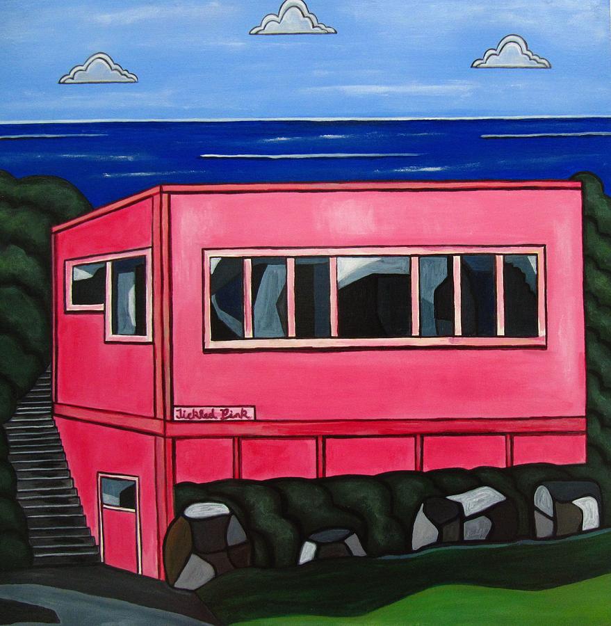 Tickled Pink Painting by Sandra Marie Adams