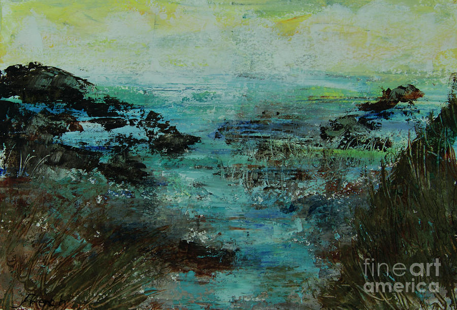 Tidal Area Painting by Jeanette French