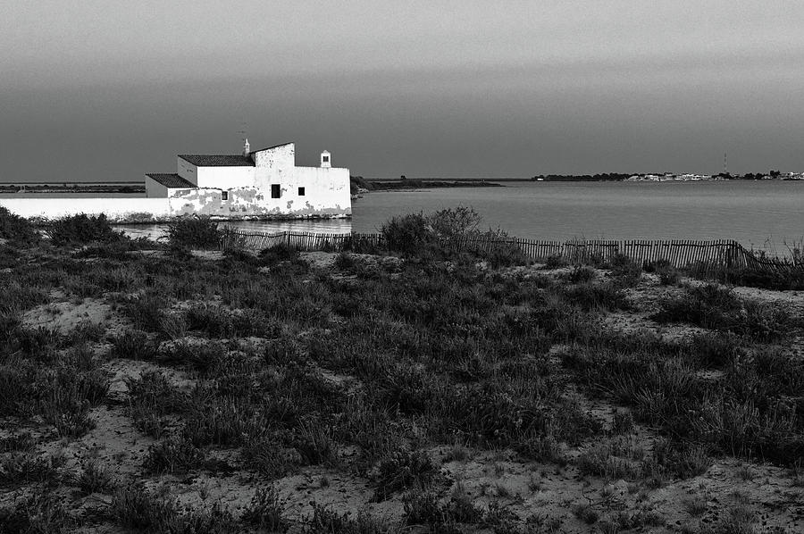 Tidal Mill at Dusk in Quinta do Marim Photograph by Angelo DeVal