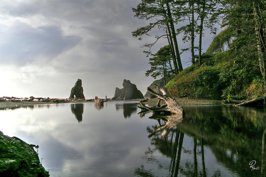 Tidal Reflections Photograph by Robert Harris