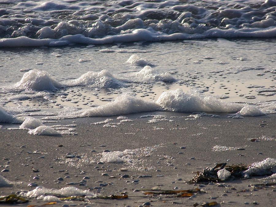 Tide Going Out Leaving Treasures Photograph by Anna Short - Pixels