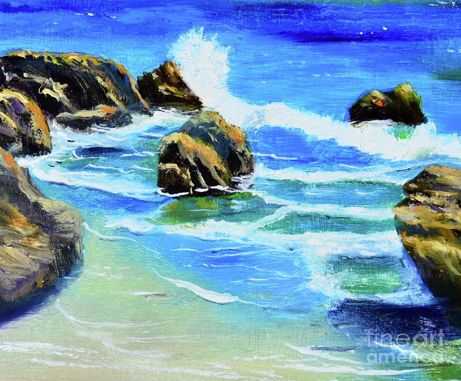 Tide Painting by Mary Scott