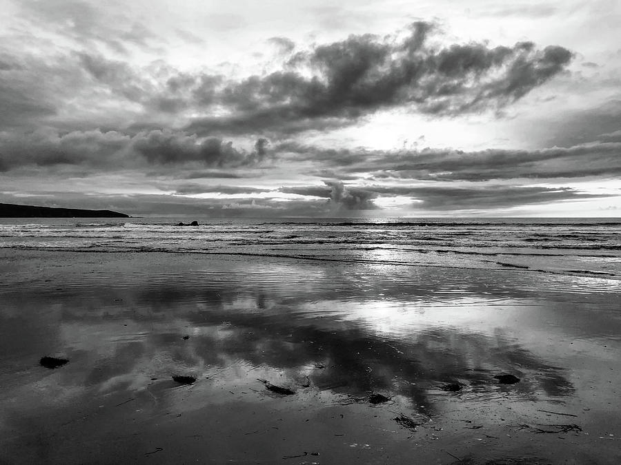 Tide Pools Black and White Photograph by Sierra Vance - Fine Art America