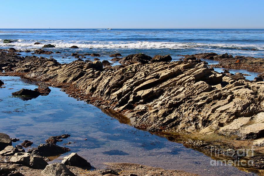 Tide Pools, Rocks and Waves Photograph by Katherine Erickson