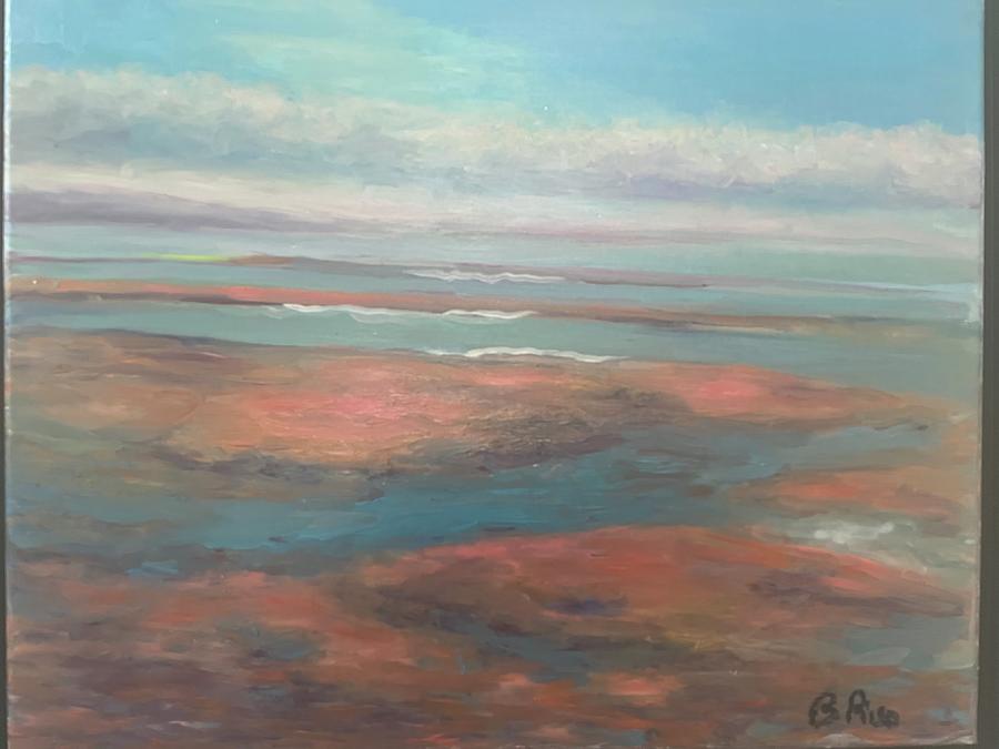 Tides Painting by Beth Riso