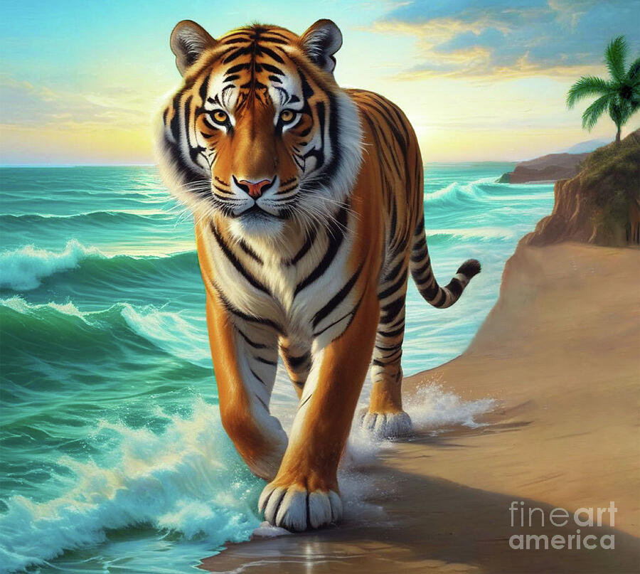 Tiger Photograph by Sunny Land