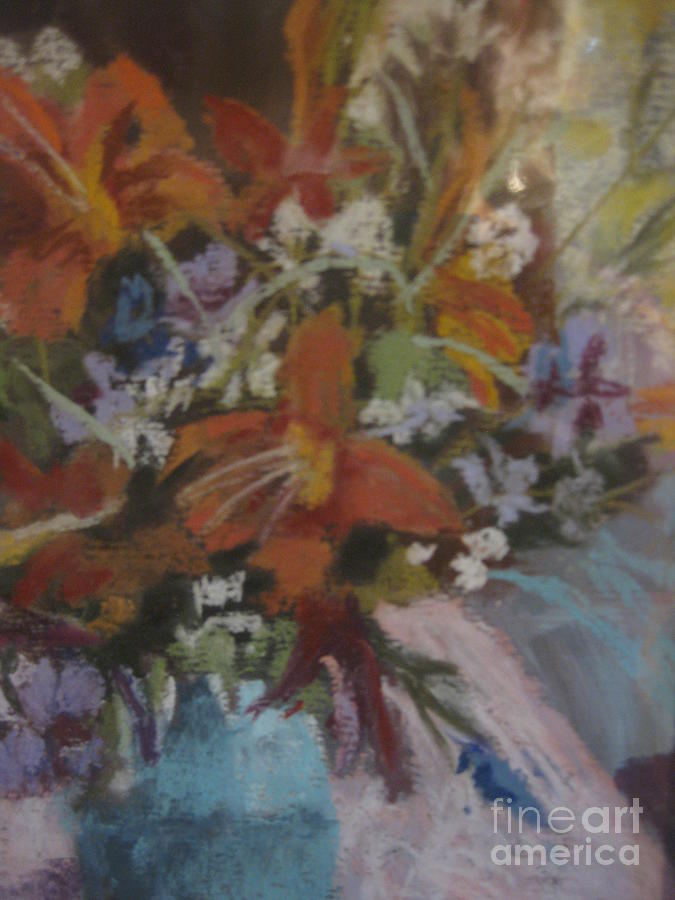 Tiger Lilies Painting by Constance Gehring