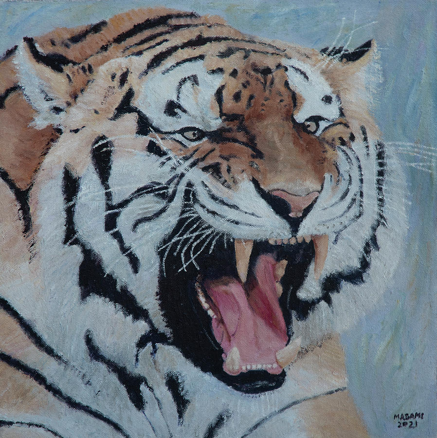 Tiger Painting by Masami IIDA