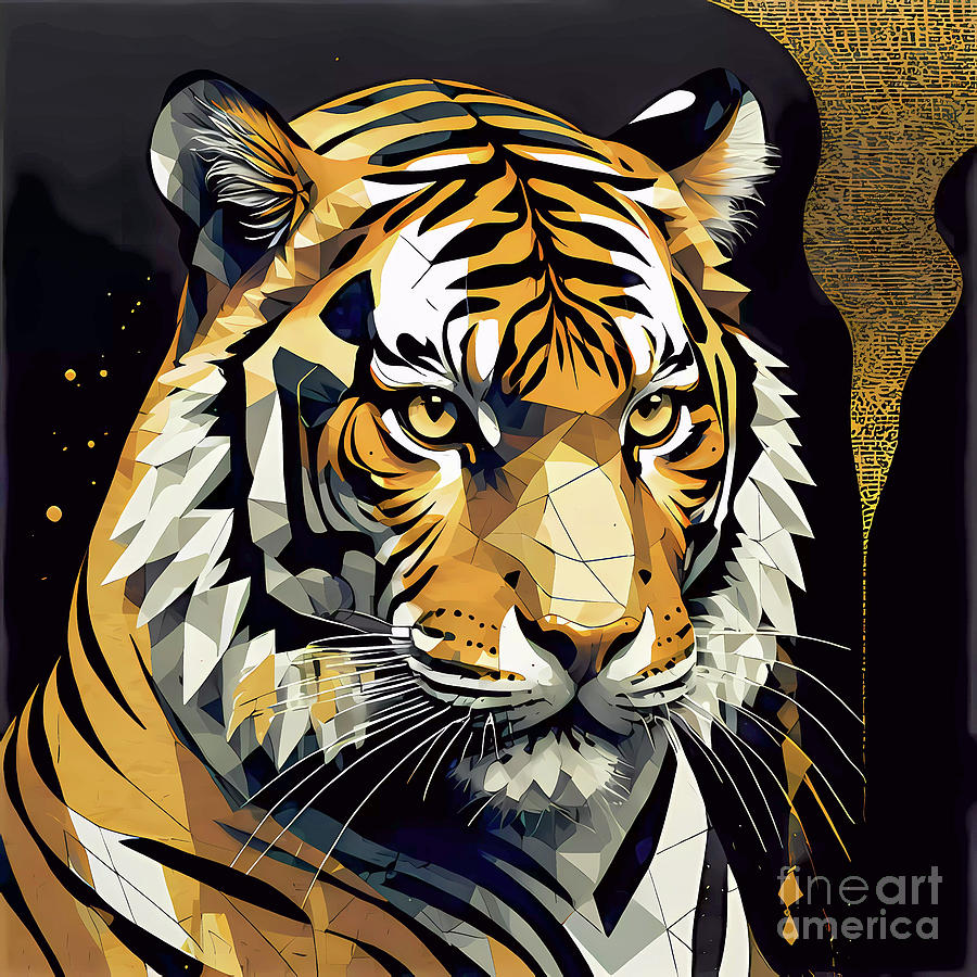 Tiger Poster Artwork Painting by Ingo Klotz - Fine Art America