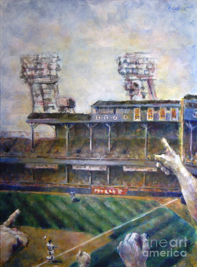 TIger Stadium Painting by Adam Dorhauer