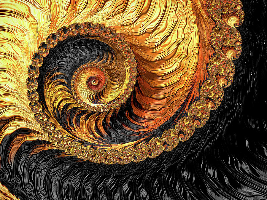 Tigereye Digital Art by Susan Maxwell Schmidt