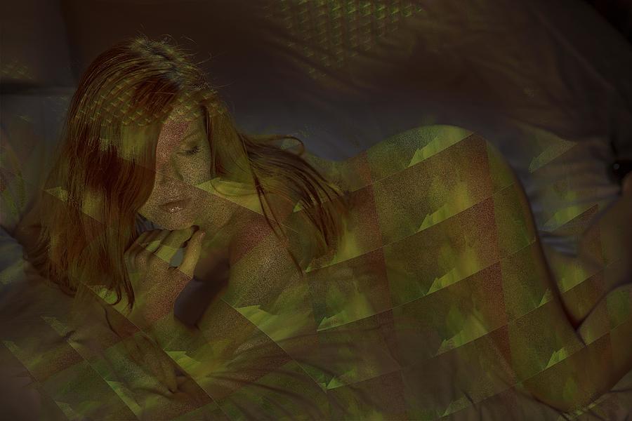 Tigresse Exotic Moonlight Digital Art by Stephane Poirier