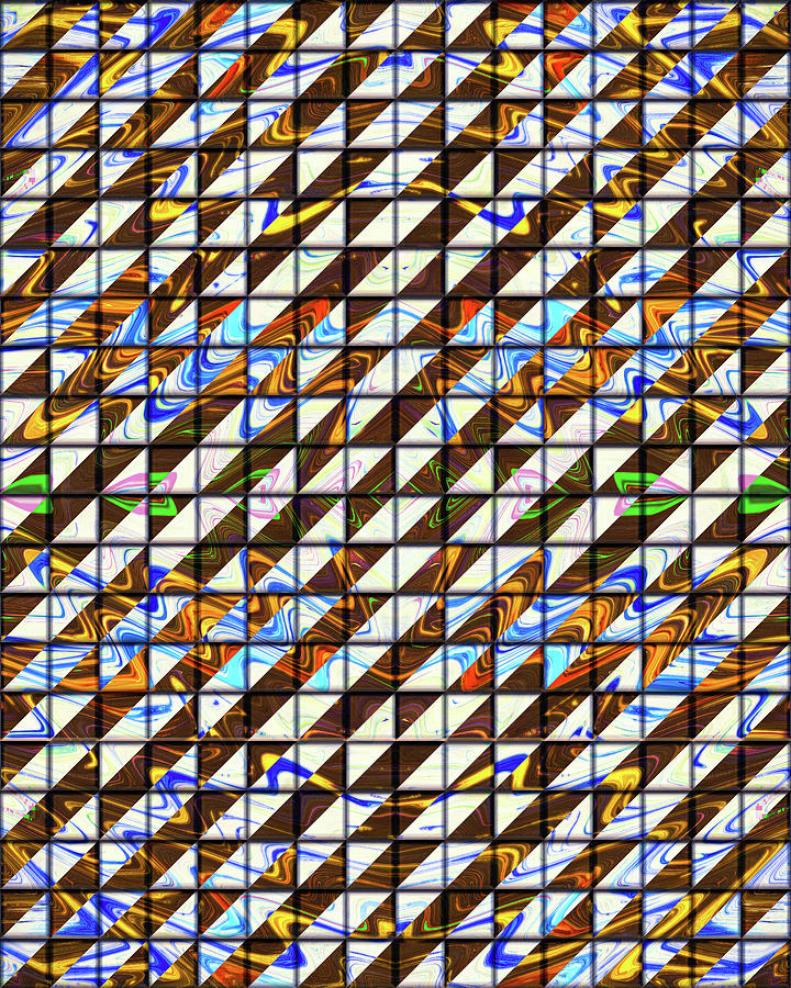 Tiles of Mystic Past Digital Art by Jack Entropy Tiles of Mystic Past Digital Art by Jack Entropy