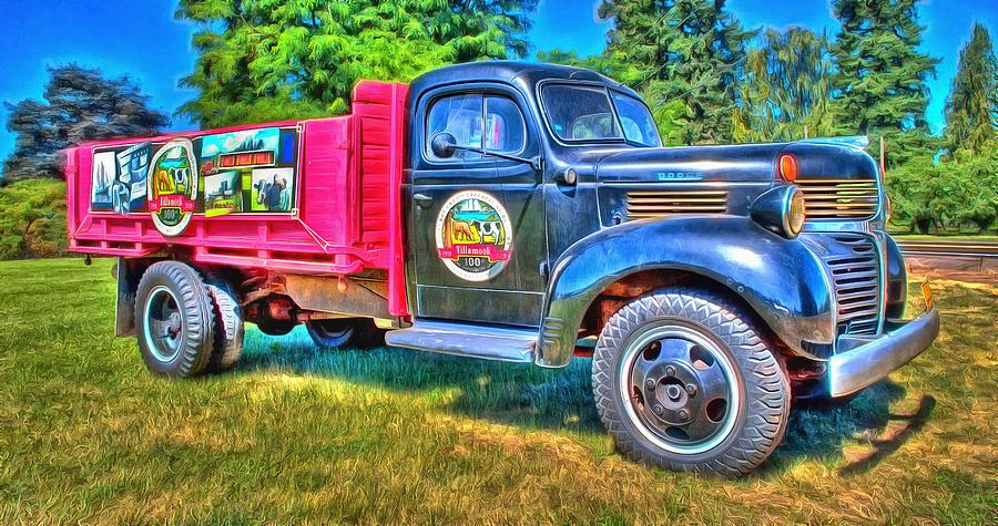 Tillamook County Creamery 100th Anniversary Truck Photograph by Thom Zehrfeld