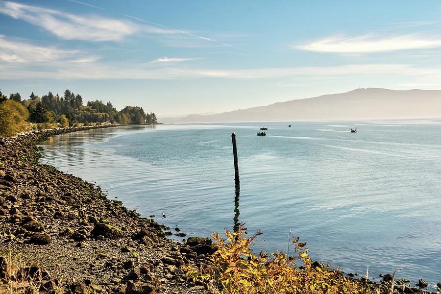 Tillamook Bay Fishing Boats - Tillamook - Oregon Photograph by Oregon Photo