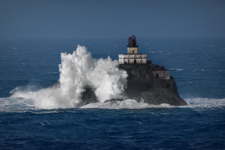 Nature Photograph - Tillamook Head Lighthouse by Wes and Dotty Weber