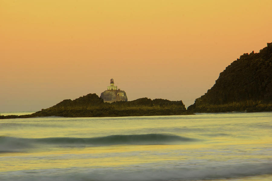 Tillamook Lighthouse Long Exposure Photograph