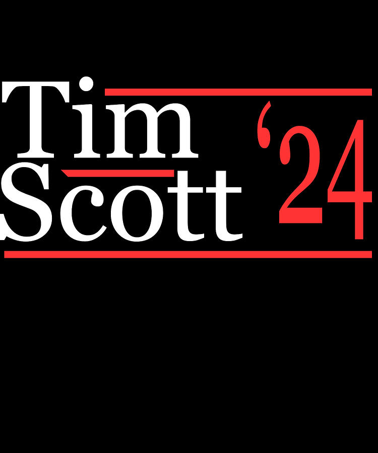 Tim Scott 2024 Digital Art by Flippin Sweet Gear