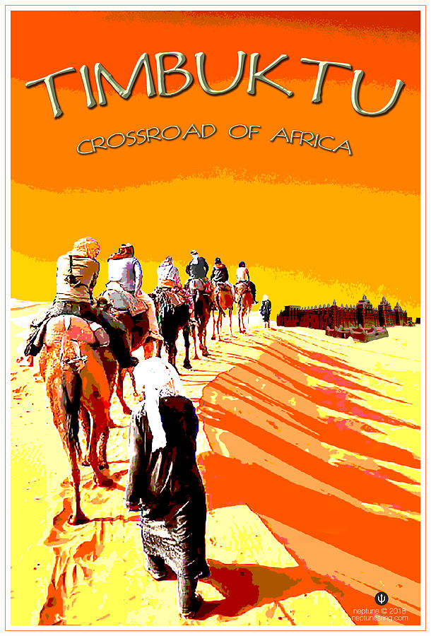 Africa Digital Art - Timbuktu Mali Africa by Jason Neptune