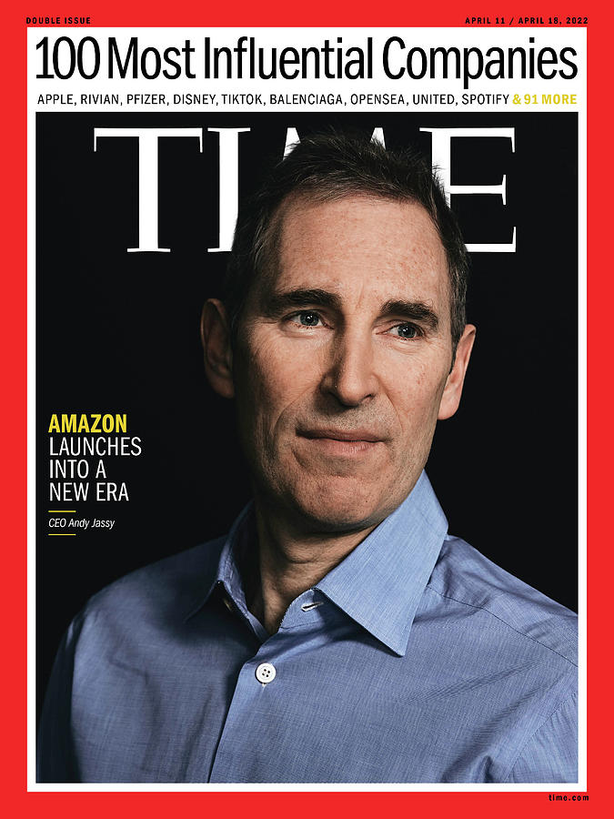 TIME 100 Companies - Andy Jassy  Photograph by Photograph by Michael Friberg for TIME