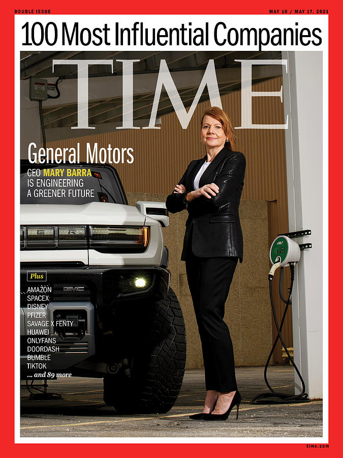 TIME 100 Companies - Mary Barra Photograph by Photograph by Brittany Greeson for TIME
