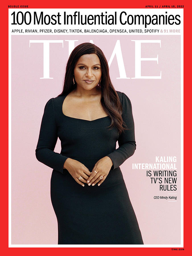 TIME 100 Companies - Mindy Kaling Photograph by Photograph by Chantal Anderson for TIME