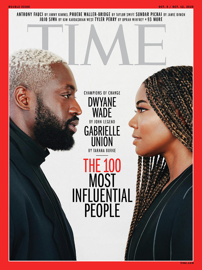 TIME 100 - Dwyane Wade, Gabrielle Union Photograph by Photograph by Texas Isaiah for TIME