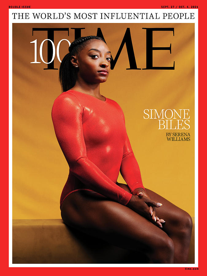 Athlete Photograph - TIME100 - Simone Biles by Photograph by Djeneba Aduayom for TIME