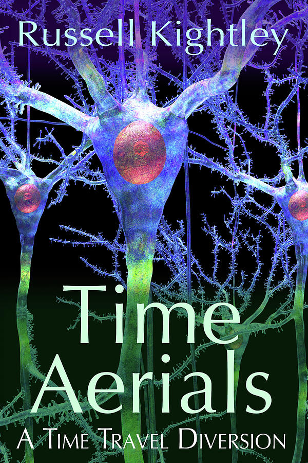 TIME AERIALS Book Cover Digital Art by Russell Kightley
