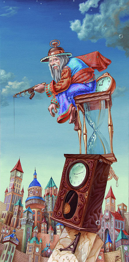 Time Catcher  Painting by Victor Molev