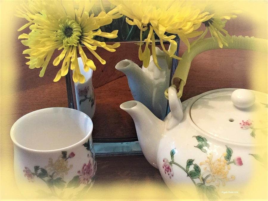 Still Life Photograph - Time For Tea by Angela Davies