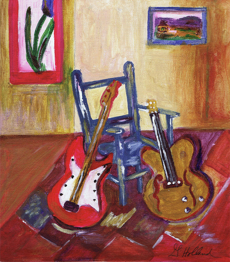 Time for Tunes Painting by Genevieve Holland