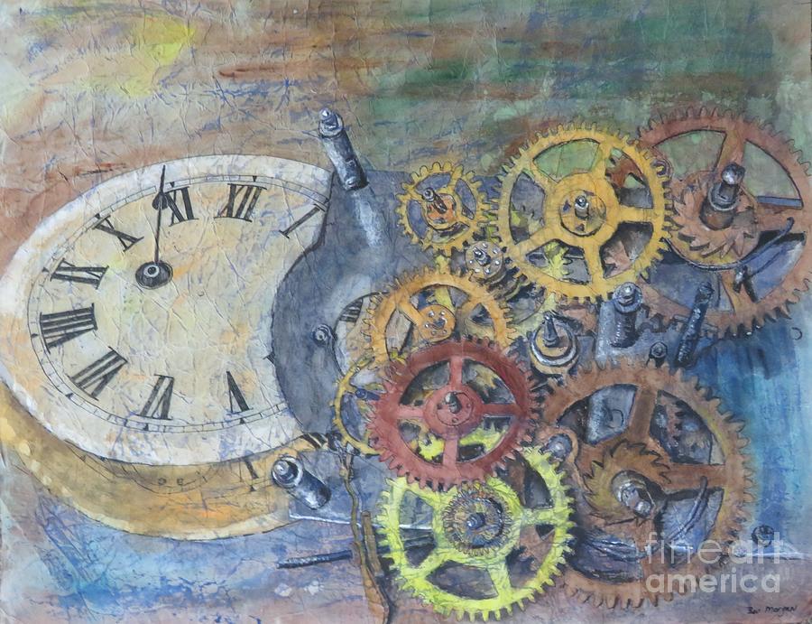 Time in Pieces Painting by Bev Morgan