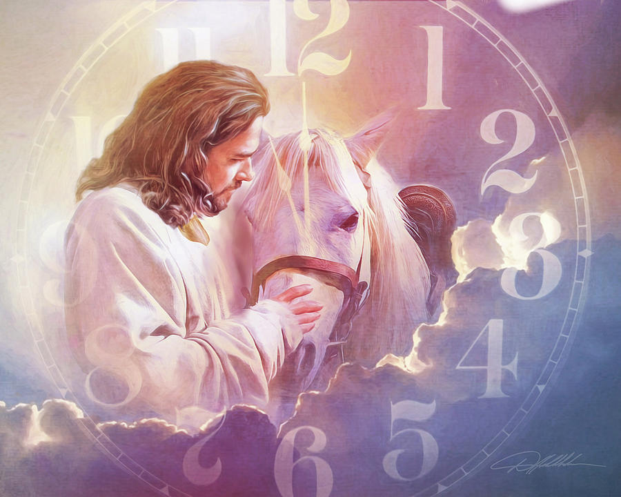 Inspirational Painting - Time is at hand by Danny Hahlbohm