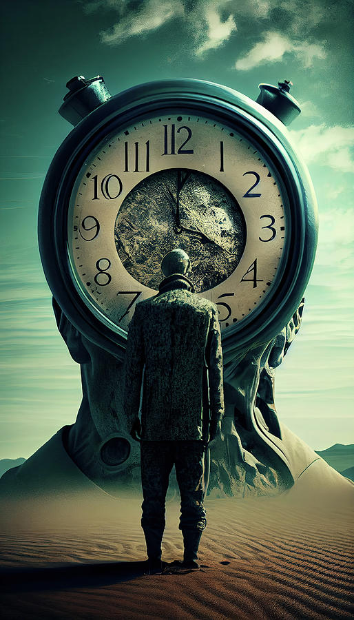 Time is running out Digital Art by Zina Zinchik