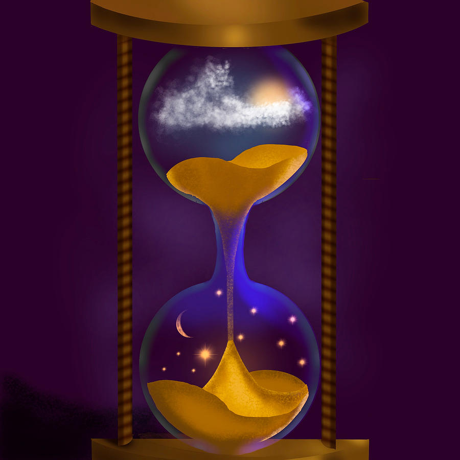 Time Keeps on Slipping Digital Art by Steve Carpentier