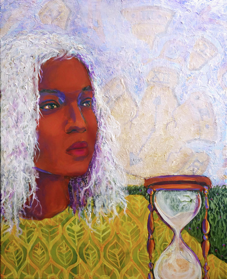 Time Lost is Never Found Mixed Media by Cora Marshall